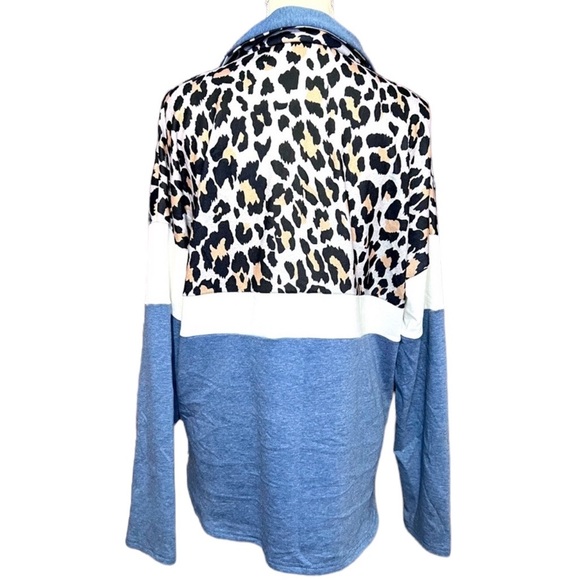 Leopard Print Sweatshirt - Picture 2 of 2